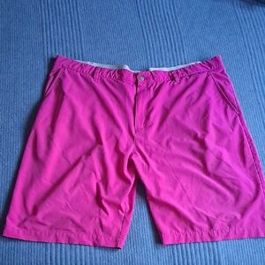 Adidas Men's Size 42 Waist Hot Pink Casual Shorts
